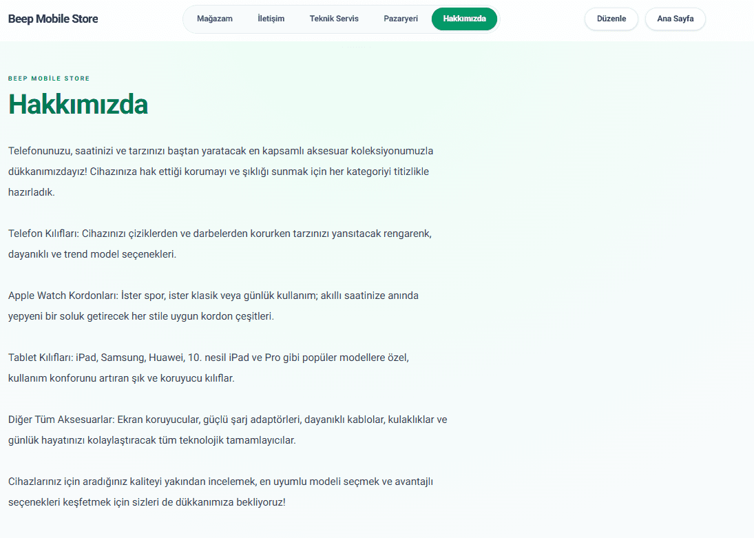 EsnafPRO Hakkımızda önizlemesi